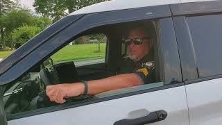 Sergeant from (Dracut P.D)  Seems like a righteous cop you decide.