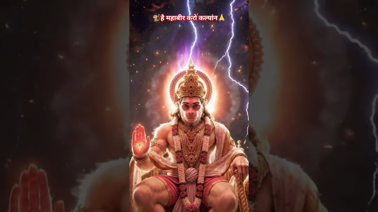 🐒है महावीर करो कल्याण 🙏#sorts #hindugod #trending #sortfeed #bajrangbali #mahaveer