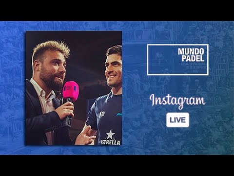 Nacho Palencia en Mundo Padel - Vivo Instagram 12