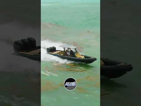 Bernico RIB on the Run #bernicoboats #zipzappower #haulover #rib #sendit #fullsend #hauloverboats