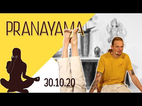 Fortgeschrittenes Pranayama Wechselatmung Kapalabhati mit Mahindra 6:00 - 30.10.20 Uhr Yoga Vidya
