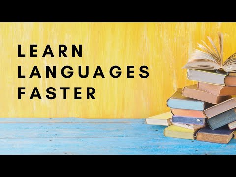 4 STEPS to learning languages FASTER | How to learn like a POLYGLOT