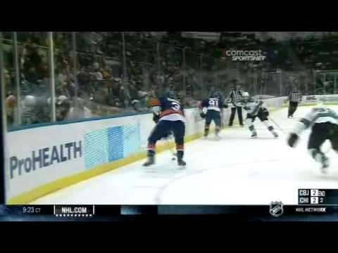 Islanders' delay of game in OT vs. Sharks