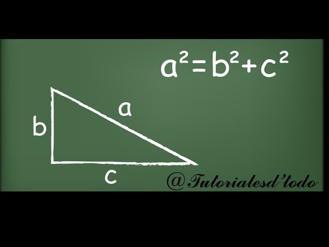TEOREMA DE PITÁGORAS super fácil