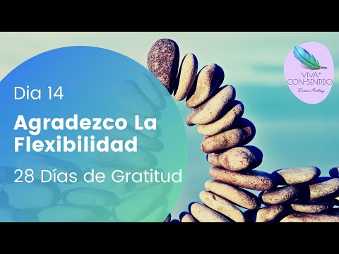 Día 14 Agradezco  La Flexibilidad