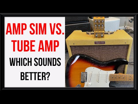 Amp Sim vs Tube Amp: Which has better tone? Fender Blues Junior vs Walrus Audio ACS1