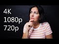 DOES THE SIZE  MATTER 4K VS 1080p VS 720p