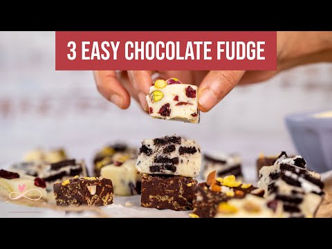 Easy Chocolate Fudge (3 ways) || Infinity Platter || 2021
