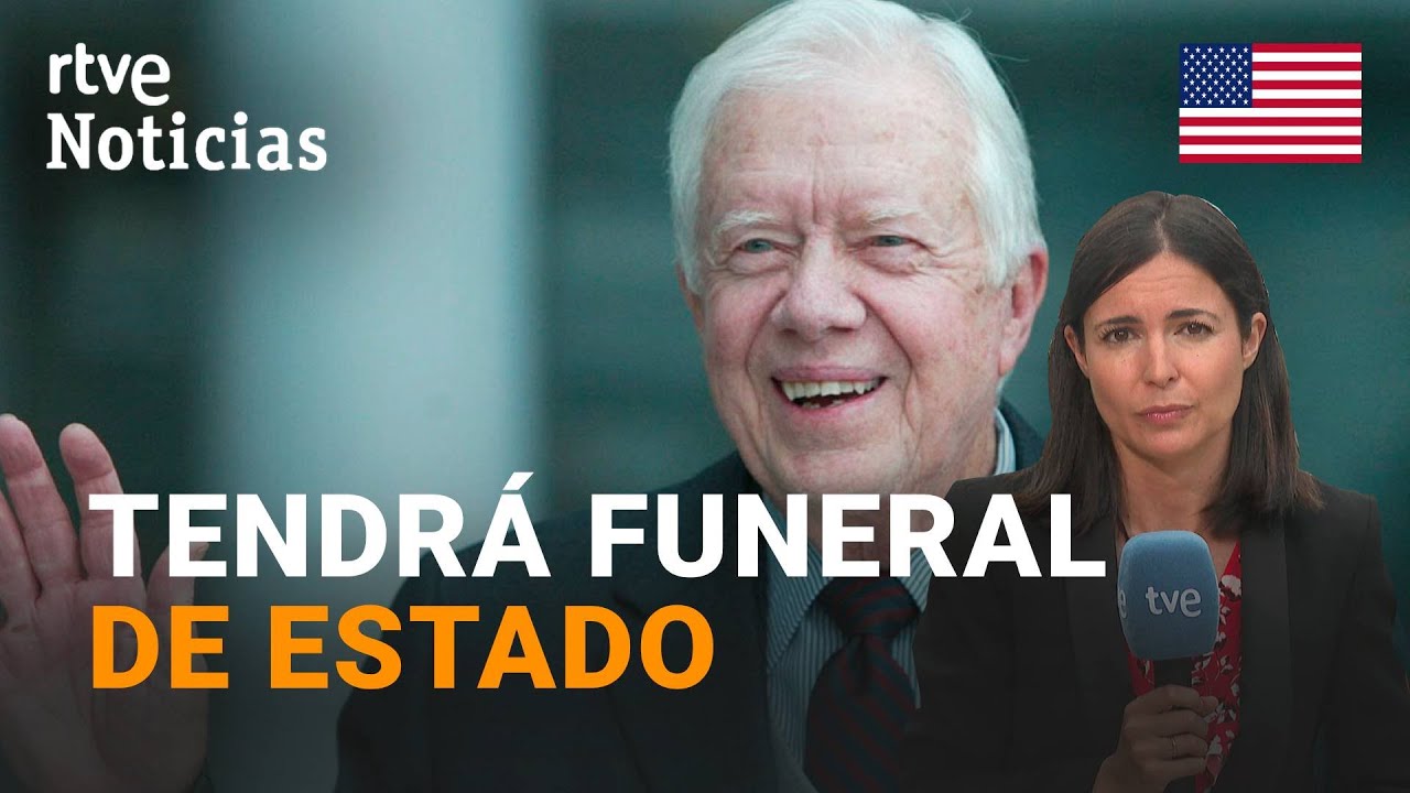 EE.UU: MUERE a los 100 AÑOS el EXPRESIDENTE JIMMY CARTER, PREMIO NOBEL de la PAZ | RTVE Noticias