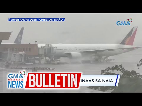Red lightning alert, itinaas sa NAIA GMA Integrated News Bulletin