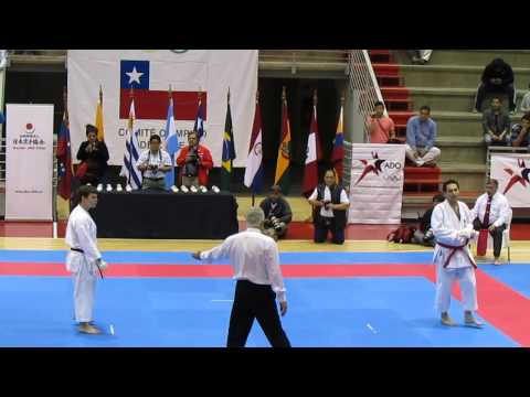 JKA Chile 2014 Torneo Columbus - Ivan Semeniuk (PAR) vs Stefano De Bartolomeo (ITA)