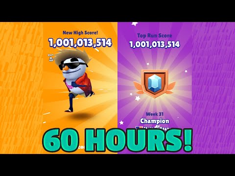 Scoring Over 1 Billion Points In Subway Surfers No Cheats!