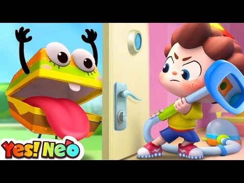 Vacuum Cleaner and Trash Song | Good Habit | Safety Rules | Nursery Rhyme & Kids Song | Yes! Neo