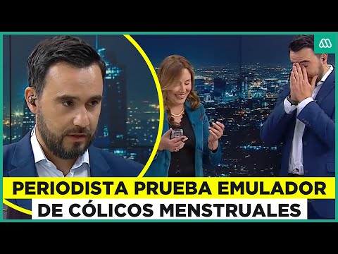 ¿Lo probarías?: Periodista de Meganoticias se somete a aparato que emula dolor de cólico menstrual