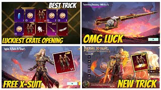 Ignis X-suit Lucky Crate Opening /Ignis X-suit Crate Opening Trick /How To Get Free Ignis X-suit