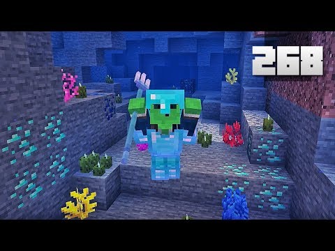 Exploring Epic Water Cave - Minecraft Ep.268