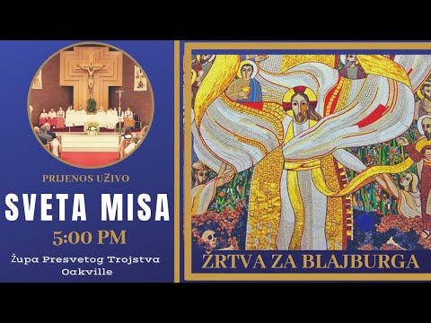 [LIVE] Sveta Misa: Šesta Vazmena Subota (16.05.2020) - Župa Presvetog Trojstva Oakville