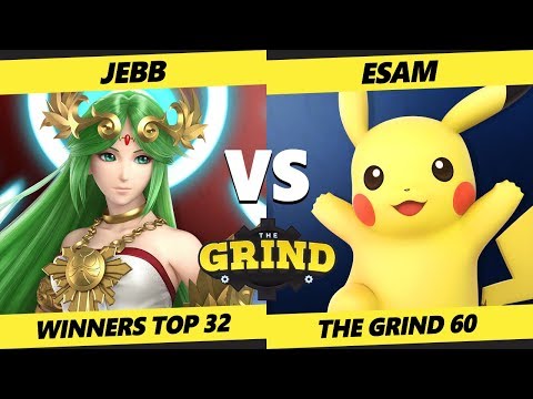 Smash Ultimate Tournament - Jebb (Palutena) Vs. PG | ESAM (Pikachu) SSBU The Grind 60 Winners Top 32