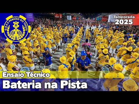 Paraíso do Tuiuti 2025 | Pista - Ensaio Técnico |  Samba ao vivo #ET25