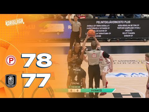 Lahti Basketball vs. Tampereen Pyrintö - Game Highlights
