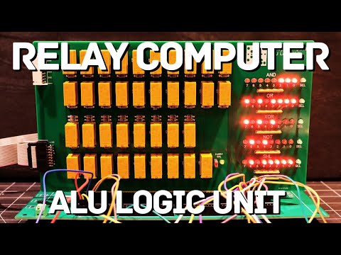Relay Computer - ALU Logic Unit