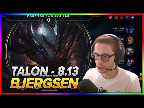 714. Bjergsen - Talon vs Swain - Mid | S8 Patch 8.13 - NA Challenger - July 9th, 2018