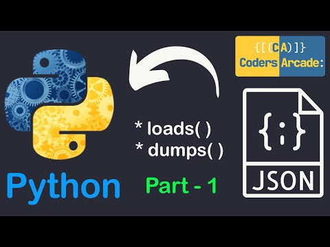 1crack The Code Python Json Tutorial By Coders Arcade By Coders Arcade