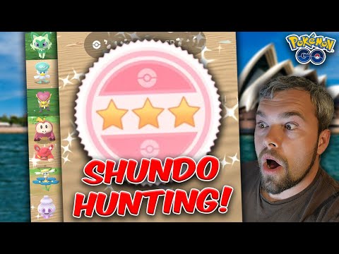 Shundo Hunting in Sydney! December Community Day 2025!