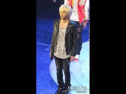 111107 [Fancam][HD] FAME Musical Showcase Ending - EunHyuk Focus
