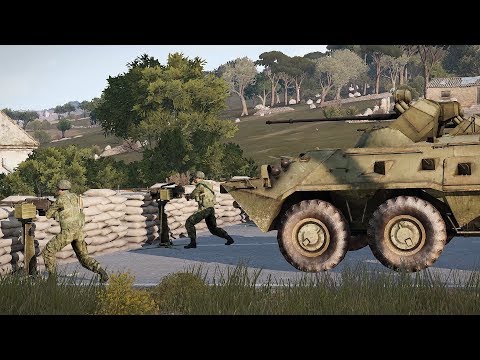 ArmA 3 Zombies - Russian Military Checkpoint