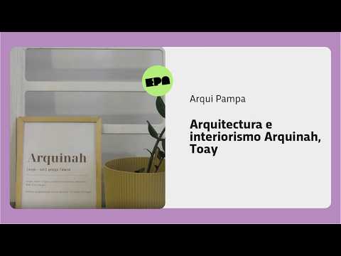 ARQUI PAMPA | Programa 41 | Arquitectura e interiorismo Arquinah, Toay