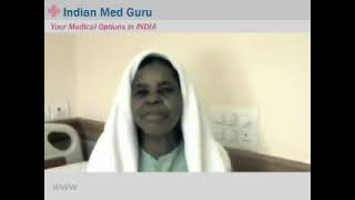 Mrs. Nweke, Nigeria patient video testimonial India
