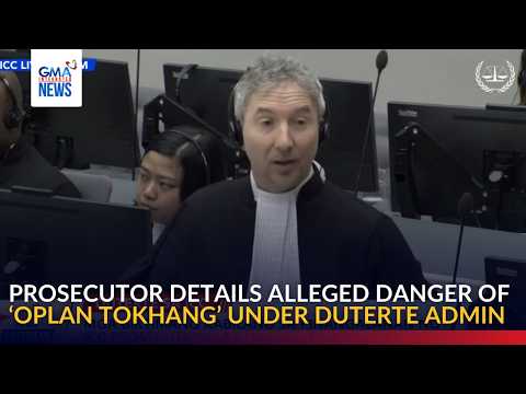 ICYMI - Prosec details alleged danger of ‘Oplan Tokhang’ under FPRRD admin | GMA Integrated News