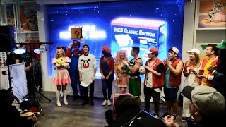 NES Classic Edition Launch Party at Nintendo NY
