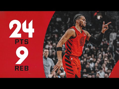 Toumani Camara Game Highlights | Trail Blazers 108, Thunder 118 | Jan 26, 2025