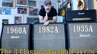 Video thumbnail for The 3 Marshall 4x12 Versions - 1960A Vs 1982A Vs 1935A by Johan Segeborn