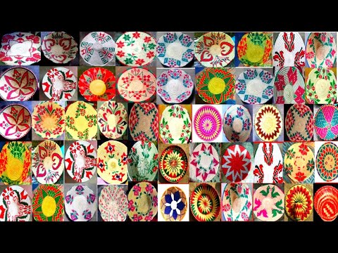 Dauri banane ka tarika। खुबसूरत दौउरी डिजाइन। इंडियन टोकरी डिजाइन। dauri design photo। how to make