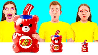 Download lagu Tantangan Plat Besar, Sedang, dan Kecil | Peretasan dan Trik Menakjubkan TeenTeam Challenge mp3