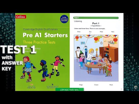 Starters COLLINS Three Practice Tests - Listening Test 1 | Lớp Học Thầy Mol