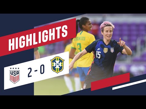 USWNT vs. Brazil: Highlights - Feb. 21, 2021