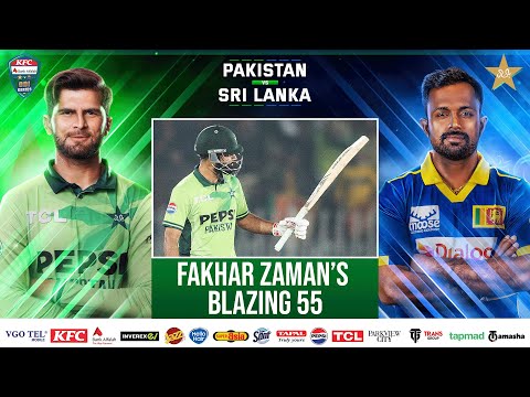 Fakhar Zaman’s Blazing 55 | Pakistan vs Sri Lanka ODI series 2025 | 3rd ODI | PCB | M2S1U