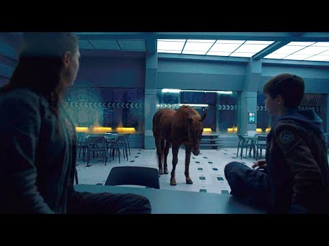 Затерянные в космосе.Момент из сериала