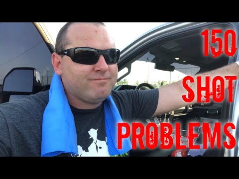 This did not go well.. - Attempting the 150 Shot of Nitrous - Project Hurricane 3.7L V6