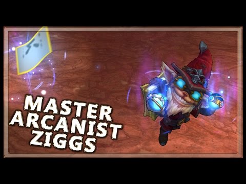 Master Arcanist Ziggs Skin Spotlight