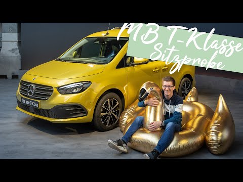 2022 Mercedes-Benz T-Klasse: Sitzprobe und der Vergleich mit dem Renault Kangoo [4K] - Autophorie