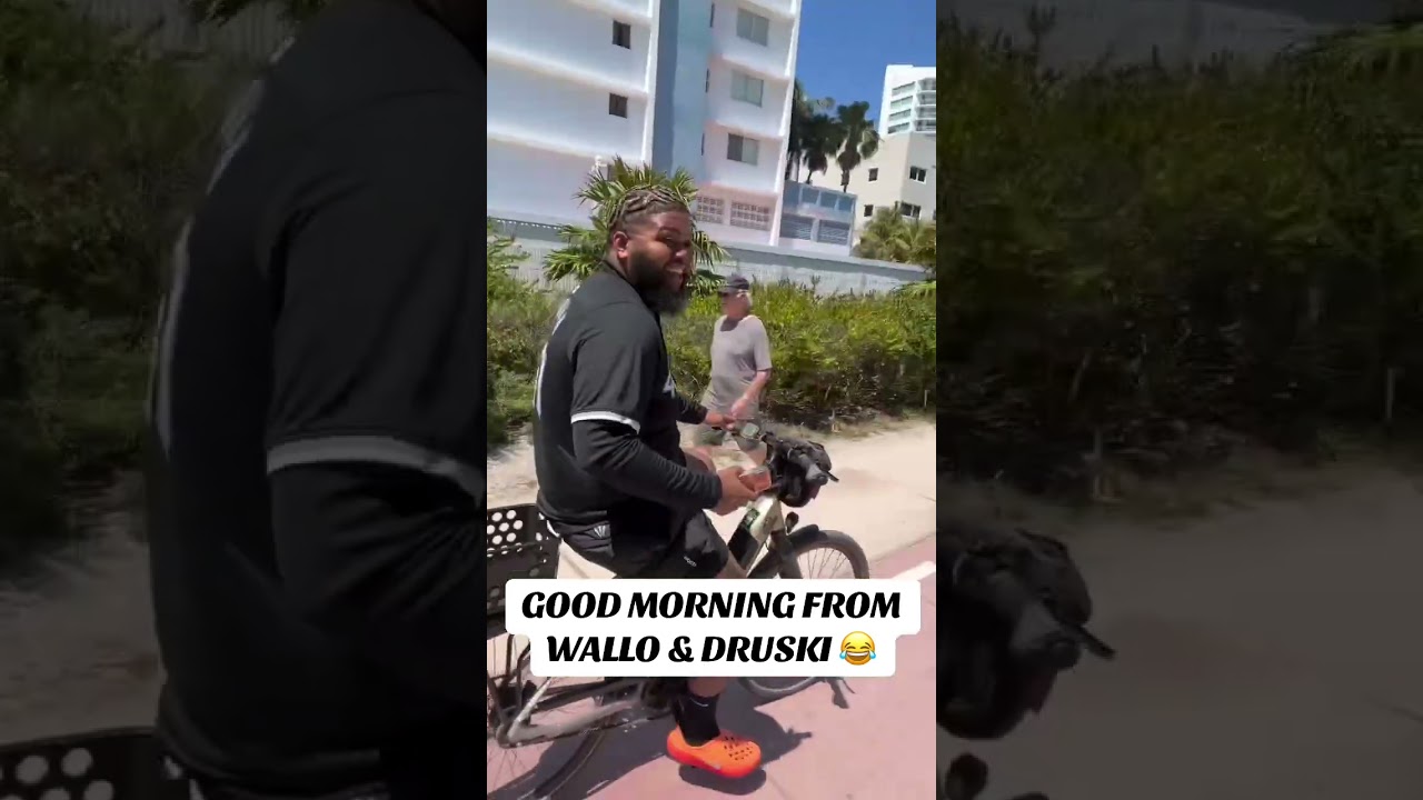 Good Morning! From Wallo & Druski 😭