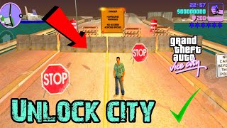 How to unlock full map in gta vice city in android | Hidden Place #GTAVC Secret Locked