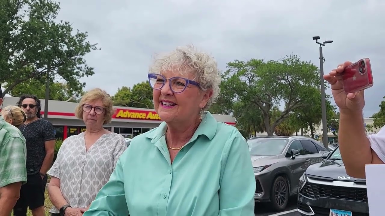 Powerful Tesla Takedown Event in Delray Beach Florida March 29 2025
