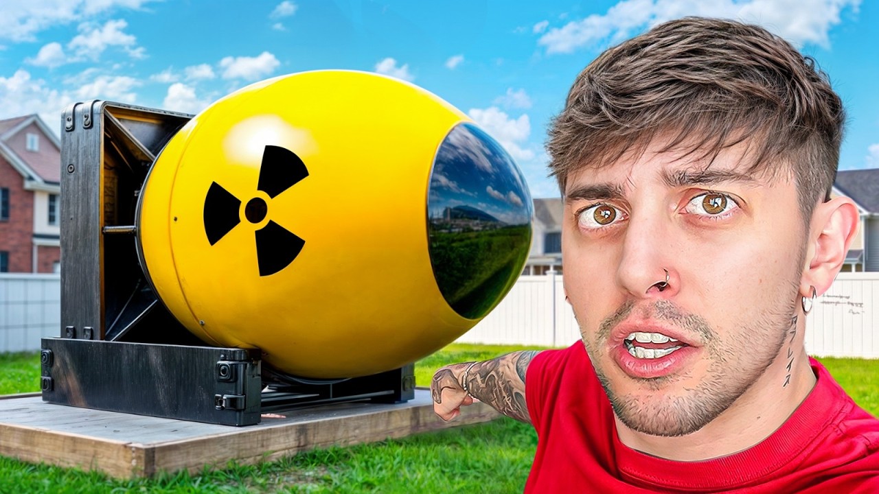 CONSTRUYENDO UNA BOMBA NUCLEAR EN MI PATIO ☢️