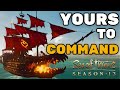 COMMAND Your Own Man O War In Sea Of Thieves Season 13
